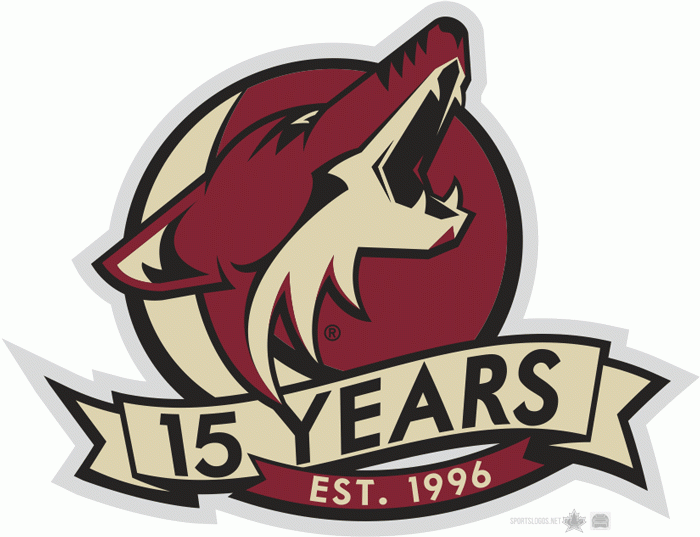 Phoenix Coyotes 2012 Anniversary Logo t shirts DIY iron ons